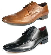 Zapatos con cordones POD Como de cuero con punta en punta para hombre