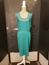 Vestido sin mangas con cinturón Signature Collection para mujer talla 2XL
