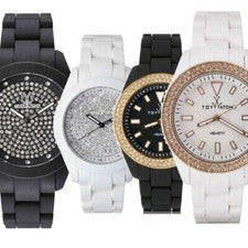ToyWatch Collezione Velvety Orologi da donna in acciaio rivestiti in gomma