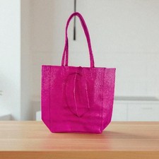 Bolso de mano para mujer de cuero italiano de diseñador - Anita Fushia