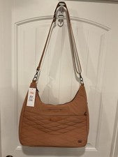Bolso Bandolera Grande Hobo Chai Latte Nuevo con Etiquetas Lug Balsa CloudGo