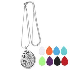 Decorative Aroma Pendant Essential Oil Perfume Necklace Diffuser