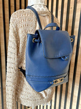 Mujer EE. UU. Polo Assn Grande Azul Marino Diseñador Mochila Bolso de Moda
