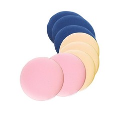 8 piezas esponjas faciales reutilizables soplo de belleza para maquillaje coreano en polvo