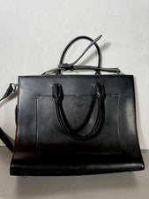 CLUCI Maletín de Cuero para Mujer para Laptop 15.6" Delgado Bolso de Hombro de Negocios