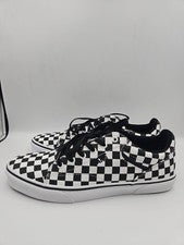 Vans Seldan Zapatos de Skate a Cuadros Lona Negro Blanco Para Hombres Talla 11.5 VN000CT3BA2