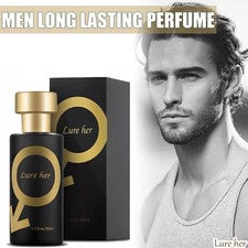 Aphrodisiac Golden Lure Her Pheromone Perfume Spray para Hombres para Atraer Mujeres NUEVO