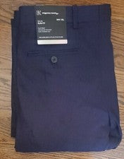 Pantalones chinos INC para hombre ajustados elásticos informales delanteros planos flexibles pantalones clásicos