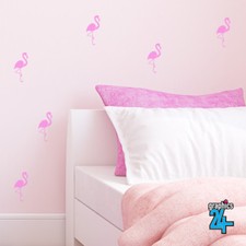 Calcomanía adhesiva arte pared vinilo flamenco niños dormitorio decoración del hogar