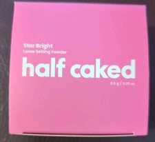 Polvo suelto brillante Half Caked Star en rosa tamaño completo nuevo en caja