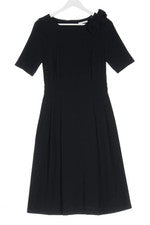 Vestido de verano edc by Esprit mujer manga corta negro talla 36 elegante