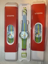 NUEVO✅EDICIÓN LIMITADA✅ Reloj Swatch Original CAIPI Beach 41mm Unisex SUOW124