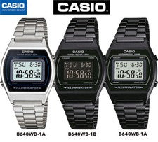 CASIO B640WB-1B⎪B640WB-1A⎪B640WD-1A⎪Original⎪Vintage EDGY⎪Retro