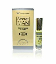 Aceite de perfume Al Rehab Secret Man Roll-on Attar cada 6 ml