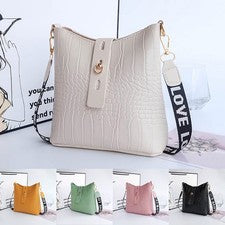 Bandolera Casual Outings para ocio moda monocromática cremallera