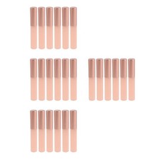 Cepillo de labios para lápiz labial 24 piezas: aplicador de maquillaje de labios de silicona de 3,07"" belleza
