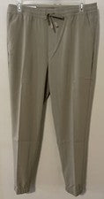 Pantalones estilo jogger Apt 9 Premier Flex beige grandes rendimiento ¡NUEVOS CON ETIQUETAS! A4721