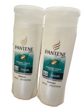 Champú y acondicionador suave 2 Pantene 2 en 1 soluciones para el cabello de grosor normal