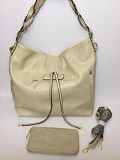 Bolso de Mano Le Miel Mujer Beige con Cartera Beige Peta - Aprobado Vegano Nuevo