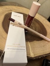 Kit de labios Basie Beauty delineador en gel y brillo de labios color besic (oscuro)