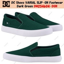 DC Shoes VARIAL SLIP-ON Calzado Verde Oscuro DM254604-DGN