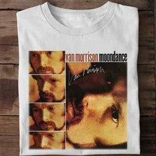 Camiseta básica de algodón Van Morrison Moondance S-2345 XL para hombre