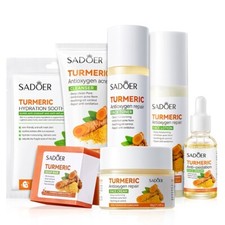 Extracto de cúrcuma de jengibre limpiador antioxidante cuidado de la piel suero hidratante facial