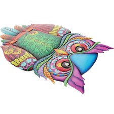 Adornos de búho para el hogar decorativo para colgar en la pared arte sala de estar