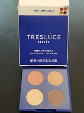 Paleta cuádruple de sombras de ojos TRESLUCE Beauty TRAVEL .12 oz