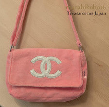 NUEVO Bolso Bandolera Chanel Precision Fuzzy VIP Barbie Rosa Negro CC Hombro Difuso