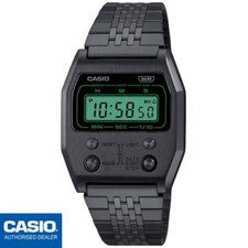 CASIO A1100B-1EF⎪A1100B-1⎪VINTAGE ICONIC⎪Renovacion del Casio 52QS-14B⎪Negro