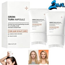 PACK 2 - Ampolla Grow Turn para el cuidado del cuero cabelludo del cabello 100 ml
