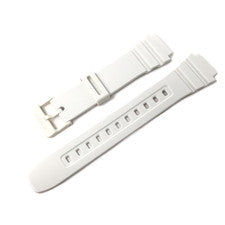 Correa de reloj Casio genuina correa BLANCA 10409328 se adapta a F-108WHC / 108WH / 108WHC