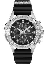 Philipp Plein PWWFA0125 Reloj Hombre The $kull Cronógrafo 45mm 5ATM