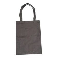 Bolso de Mano de Diseñador Rick Owens Bordado Marrón Sombra Oscura