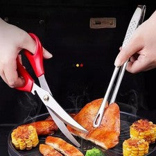 201 SS 28cm Alicates para Asar Asar Hornear Servir en cualquier para Cocina