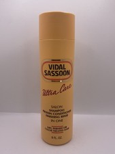 Champú acondicionador proteico ultra cuidado años 90 Vidal Sassoon vintage raro enjuague 1990