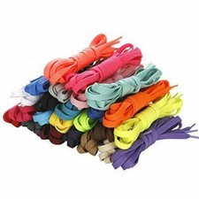 20 pares de cordones planos de colores zapatos zapatillas zapatos de skate botas 40 pulgadas