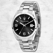 Maserati Attrazione Reloj Hombre Analógico Acero Plateado UMAR8853151007