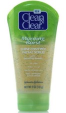 Exfoliante facial Clean & Clear Morning Burst Shine Control 5 OZ cuidado de la piel sin aceite