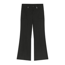 Lo último Para hombres De colección Informales Sueltos Corte Bota Pantalones Moda Traje Pantalones Club Fiesta