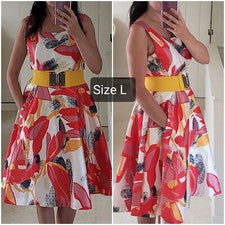 STYLEWE Hermoso Vestido de Moda para Mujer Sin Mangas Fiesta-Cóctel Talla Grande
