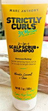 Champú exfoliante para cuero cabelludo Marc Anthony Strictly Curls 2 en 1 7 fl oz cuidado de rizos nuevo