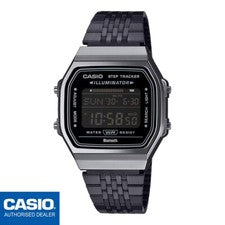 CASIO ABL-100WEGG-1BEF⎪ABL-100WEGG-1B⎪BLUETOOTH⎪Vintage ICONIC⎪Contador pasos