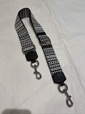 Correa de bolso de repetición Marc Jacob’s blanco y negro nueva sin etiquetas