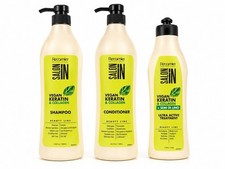 Juego de cuidado del cabello Recamier Salon en queratina vegana colágeno 3 piezas 33,8 y 17,6 fl oz