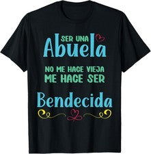 Lindas camisetas para mujer de mamá españolas poderosas lindas del día de la madre