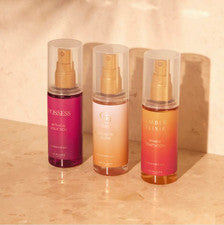 Niebla corporal Oriflame Giordani dorado brillo eterno fragancia ámbar elixir poseer