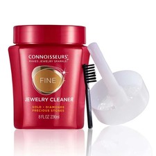 Connoisseurs Fine Jewellery Cleaner 250ml Dip Tray and Brush
