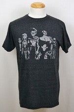 Camiseta Teen Titans DC Comics Superhéroe Estilo Negro Camiseta Gráfica Gris Oscuro Nueva con Etiquetas